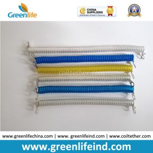 China Testing Machine Need Spiral Spring 10CM Long Tether Holder with 2pcs Metal Eyelets on sale China Testing Machine Need Spiral Spring 10CM Long Tether Holder with 2pcs Metal Eyelets on sale