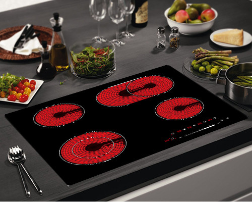 Quality Radiant Surface 208V 8000W 23in 4 Burner Induction Cooktop wholesale