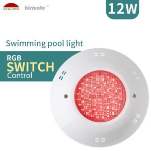 Cheap RGB SMD5050 Wall Mounted Led Pool Light VDE Transparent PC Waterproof for sale