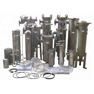 Cheap SUS304 / SUS316 High Pressure Filter Housing , Multi Bag Filter Housing for sale