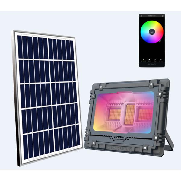 Quality IP66 Waterproof RGB Solar Street Flood Light With Aluminum SMD5050 wholesale