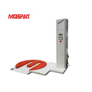 40 Pallets/H Semi Automatic Pallet Wrapper With PLC Controller