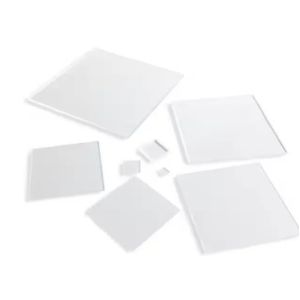 Density 6.91g/cm3 High Temperature Quartz Glass Plate For 1200 Degree Work