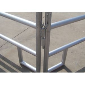 Hot Dip Galvanized 1.6m Livestock Fence Panels With Accessory Pins / Lugs