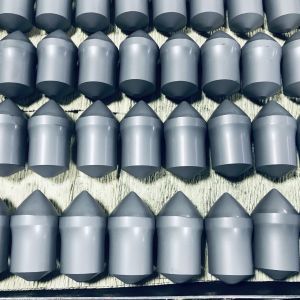 Coal Mining Tungsten Carbide Tips Narrow Bottom Button For High Effective