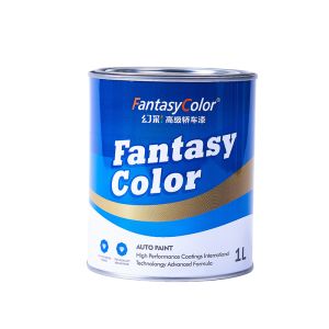 Auto Paint 1k Touch Up Paint For Car Scratches Violet Red Black White Color