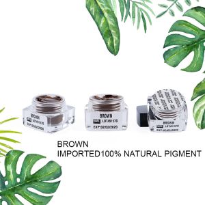 China Organic Semi Permanent Makeup Pigments Microblading Manual Eyebrow Tattoo Ink on sale