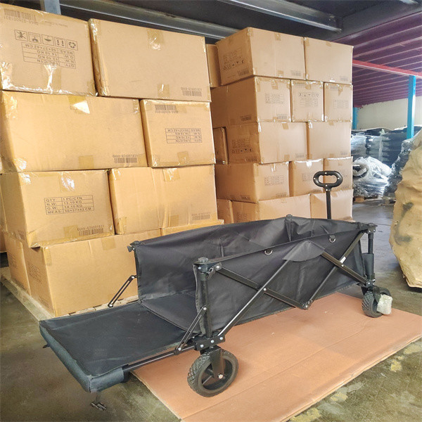 Shopping Foldable Wagon Cart Utility Collapsible Picnic Wagon With All Terrain
