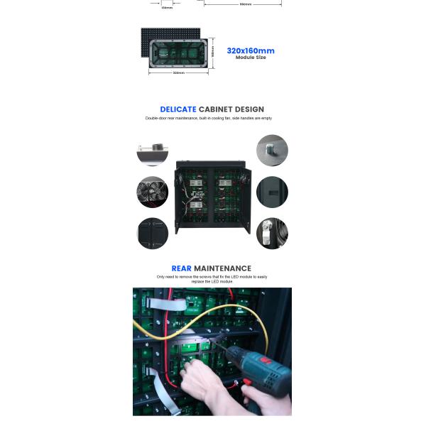 Factory Direct Full Color Custom Fixed TV Display Panel Huge Digital Billboard Advertising P6.67 P8 P10 Outdoor Led Screen