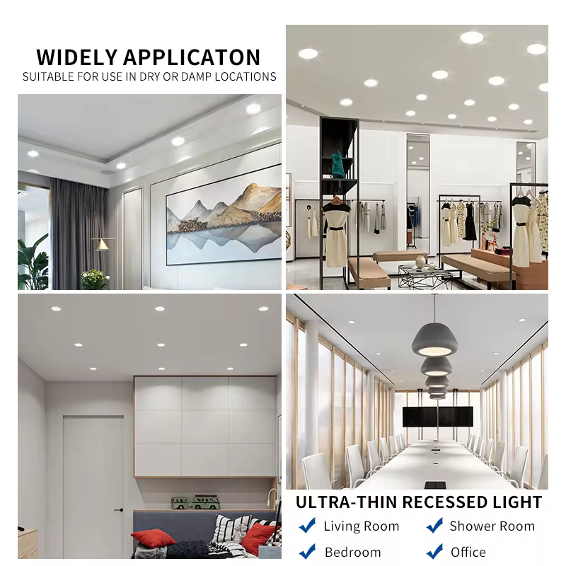 Dimmable 7W LED Downlight 75mm Hole Size Adjustable CCT