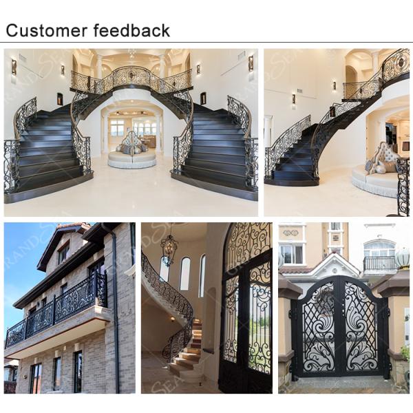 Modern Screen Custom Arches Top Exterior Front Double Entry Iron Glass Door Villa Front Entry Iron Pivot Door