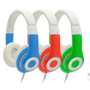 Custom logo gift headphone Inline mic available for PC headphone with factory