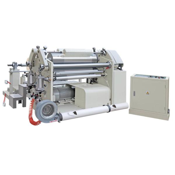 Dia 76mm Insulating Paper Slitting Machine 4Kw Ynchronous Motor 30M - 120M / Min