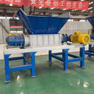 Multifunctional Double Shaft Shredding Machine for ALLOY Material Processed