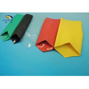Soft Colorful Polyolefin Heat Shrink Tubing , Adhesive Lined Heat Shrink