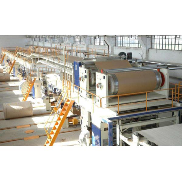 High Speed Fluting Kraft Paper Machine Fourdrinier Production Line 1800mm