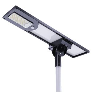 100W Rotating Angle LED Street Lamp Solar Light Integrated With Motion Sensor