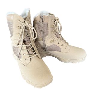China GENUINE LEATHER Midsole High Top Boots Perfect for Winter and Autumn Outdoor Activities on sale
