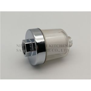 Cheap plastic material chrome plating shower head top shower PP filter for sale
