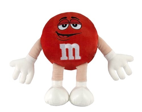 Quality M&M’ Character Red Medium Plush Toys wholesale