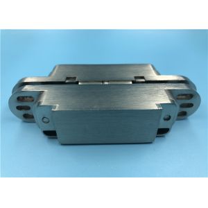 Left & Right Open 3D Concealed Hinges With Zinc Alloy Body , Aluminum Arm