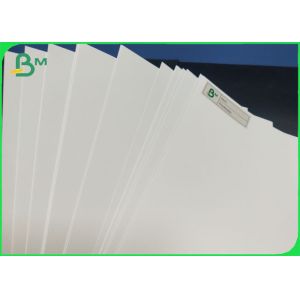 Synthetic Paper PET Material For Adhesive Sticker / Tag 200UM Thickness 1000mm