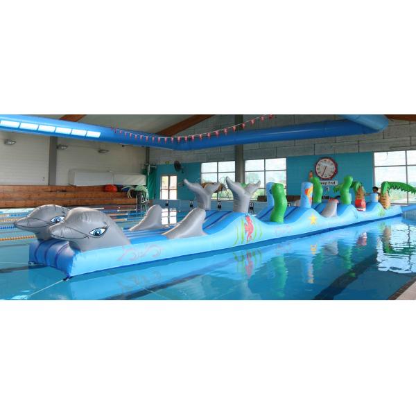 Quality Inflatable Sports For Swimming Pool, Aqua Obstacle Course For Sale wholesale