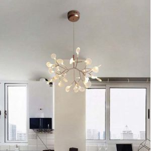 LED flysnow flake hanging lamp modern style chandeliers for living room