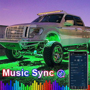 Lightweight Wireless Rock Lights With Remote Control Multiscene