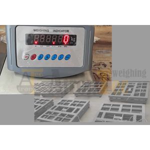 Wireless Weighing Indicator With Plastic Housing , LED Display Platform Scale