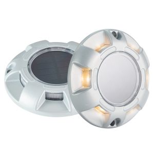 130MAH Solar Dock Light Flashing 500m Visual waterproof Dock Lights