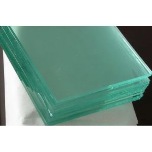 China Frosted Tempered Safety Glass / Frosted Toughened Glass Square Shape on sale