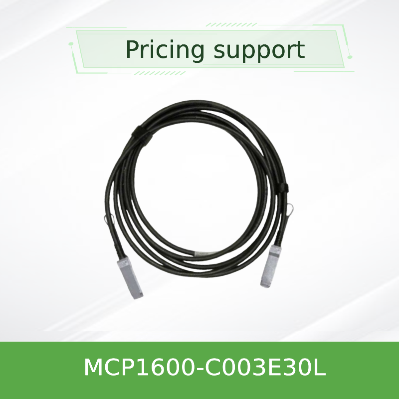 Ethernet Mellanox Qsfp DAC Cable MCP1600-C003E30L 100GbE 3m