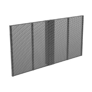 China Thin Transparent LED Video Wall Display P10.4 With Aluminum Frame 1000x500mm on sale
