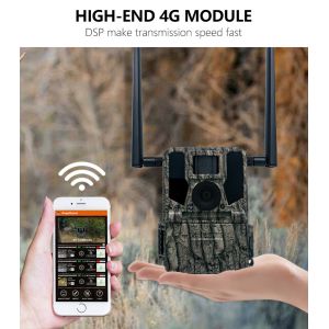 4G wireless 2024 Newest trail camera KW897 with dual antennas night vision 36MP