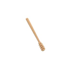 Customized Logo Varnished Wooden Muddler Collectible Honey Muddler Stirrer