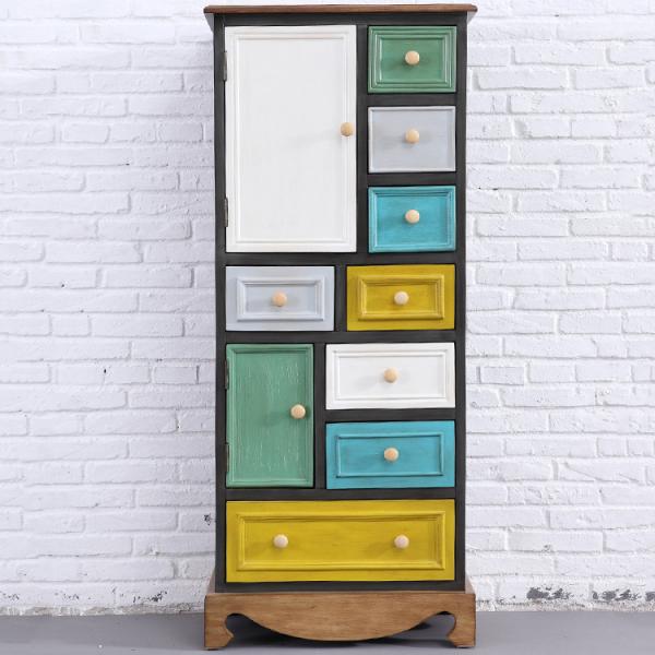 142cm Solid Wood Corner Cabinet