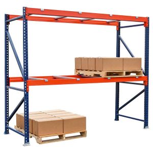 Customized Width Warehouse Metal Storage Racks / Selective Pallet Racking