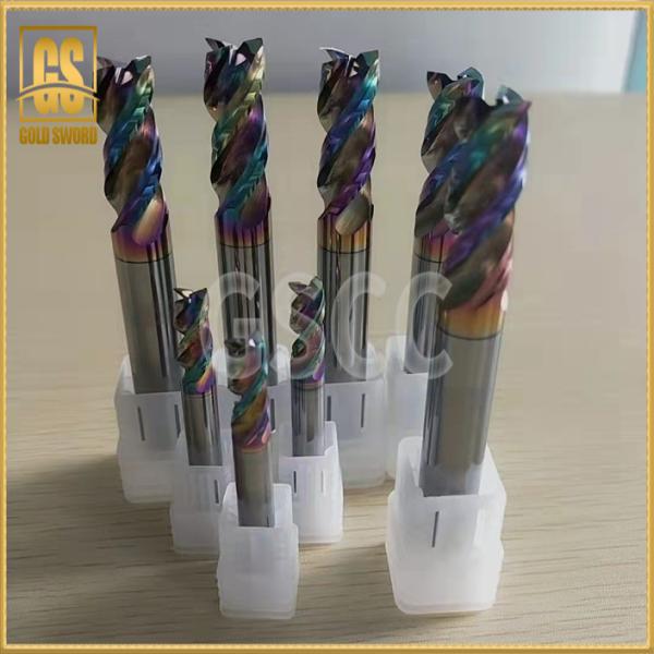 Quality 3 Blade Uncoated Tungsten Steel End Mill CNC Tool Alloy Knife 55 Degree wholesale