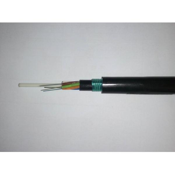 Direct Buried 24 Core Steel Wire Underground Fiber Optic Cable Double Armoured Gyfty53