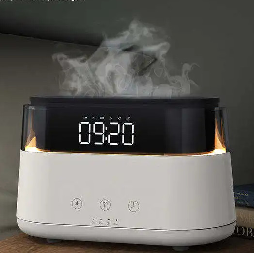 Smart Flame Effect Diffuser Humidifier Quiet Multifunctional Aroma Diffuser