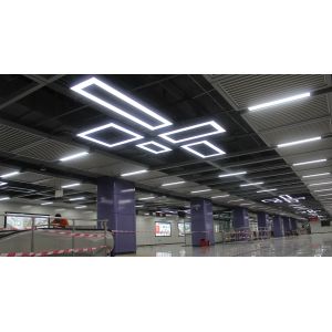 Aluminum Rectangle Linear Light Customized LED Light 26000lm