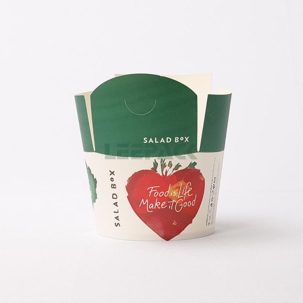 customized 8oz 16oz 26oz 32oz disposable pasta box PE coated taka away paper food container for noodles french fries