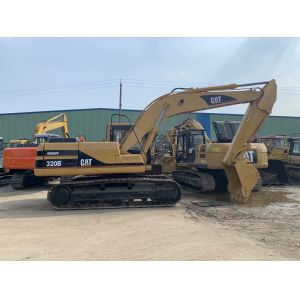 High Strength 320B Used CAT Excavator Safety Operation 20 Tons Excavator