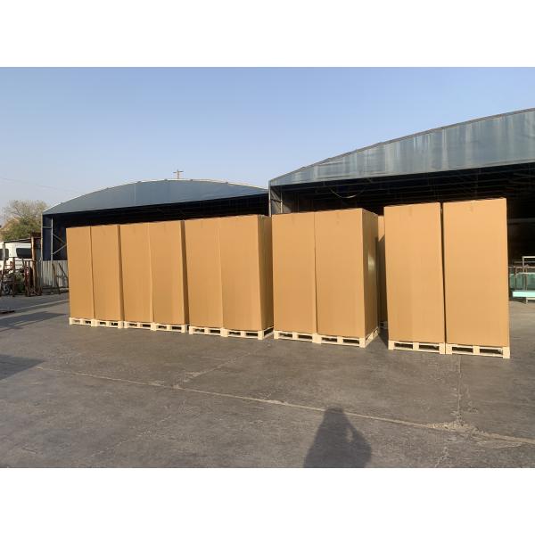 Self Contained Glass Swing Door Merchandiser Freezer With LED Interior Lighting