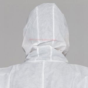 Non Woven OEM Pp Industrial Polyethylene Disposable Coveralls Dust Proof