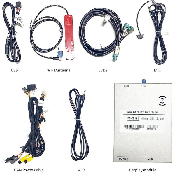 BMW CIC System Wireless CarPlay Interface Retrofit Parking Assistant Android Auto