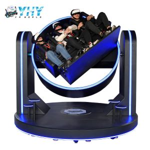 Amusement Park 1080 Rotation 9D VR Machine Virtual Roller Coaster Simulator