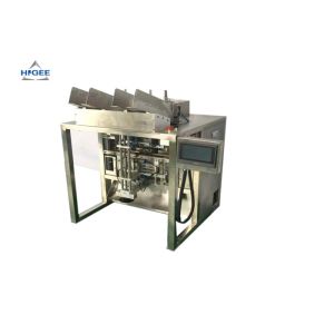Face Mask Folding Automatic Filling And Sealing Machine 0.5KW Power 1 Year