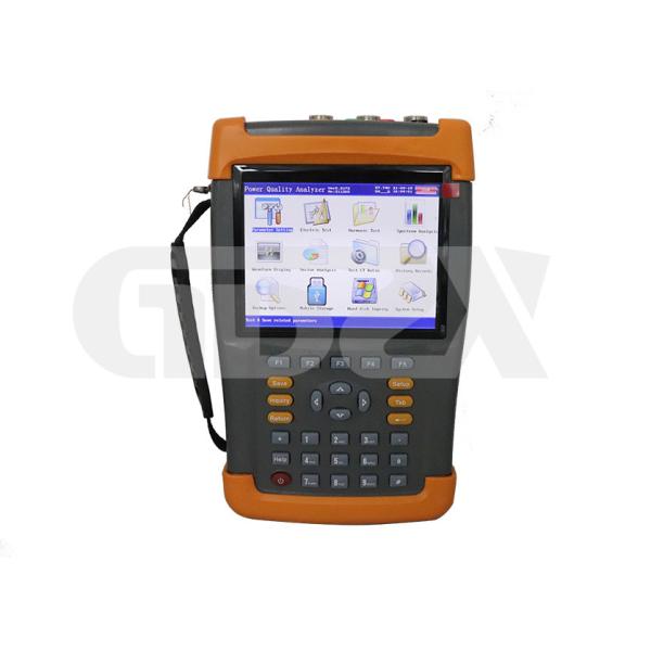 Large LCD Display Power Quality Analyzer 45 - 55Hz Frequency Range With USB
